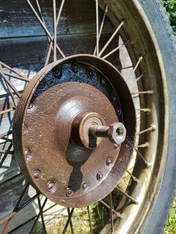 Bicykel na wehrmacht motocykel DKV 350 nd v pieskovej farbe - 4