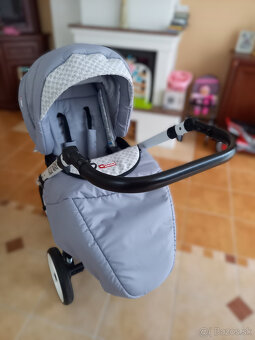 Trojkombinácia ALUWAY Baby Lux Silver - 4
