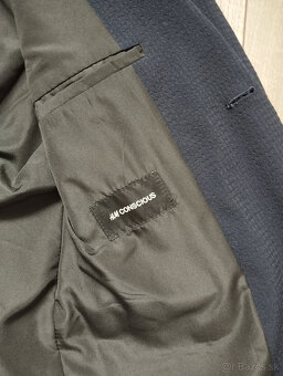 Tmavomodré sako H&M - 4