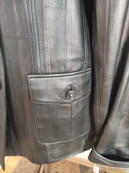 Kožená bunda,pravá mäkká koža 46-48 - 4