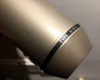 Neumann U87 kondenzátorový štúdiový mikrofón v perfektnom st - 4