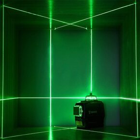 Deko DKLL12PB1 zelený, samonivelačný krížový laser 360° - 4