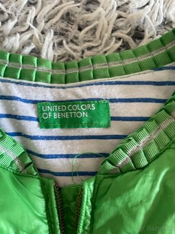 Prechodná bundička Benetton 10-11 rokov - 4