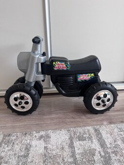Odrážadlo Mini Buggy čierno-šedé - 4