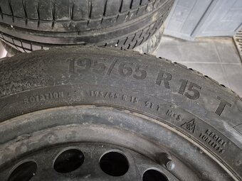 195/65 r15 Continental zimné 5x112 - 4