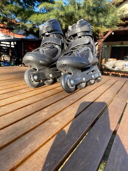 Pánske kolieskové inline korčule Oxelo Fit3, velkosť 41 - 4