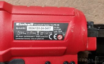 Pneumatická sponkovačka a klincovač EINHELL TC-PN 50 - 4