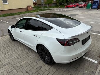 TESLA 3 Facelift Performance 4x4 Black packet - 4