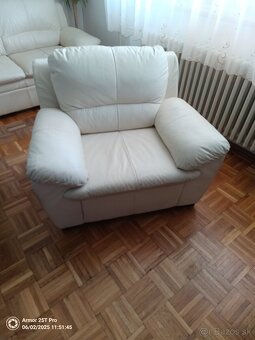 Kožená sedacia súprava - 4