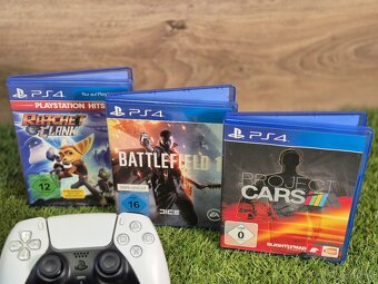 Sony Playstation 5 Slim, mechanika, 1 ovládač, 3 hry - 4
