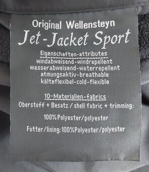WELLENSTEYN JET-JACKE SPORT, MicroFleece Black - 4