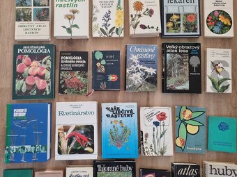 Knihy o rastlinách, bylinkách, stromoch, hubách a iné - 4