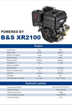 Mininakladač/nakladač Rippa RS 03 - 4