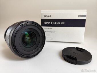 Sigma 16mm f/1.4 DC DN pre Nikon
 - 4