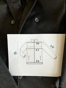 Pansky vlneny kabat - L ako novy - 4