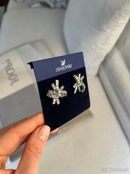 Náušnice Swarovski so vsadenými kameňmi - 4