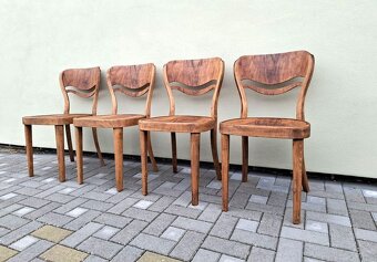 Luxusní prvorepublikové židle THONET - ART Deco - 4