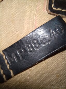 Predám originál Nemecku sumku k samopalu MP40 - 4