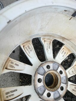 4ks alu disky orig. Škoda 5x100 r16 - 4