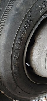 Predám disky s pneu 275/70 r22,5 - 4