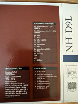 Predám Noctua D9L - 4