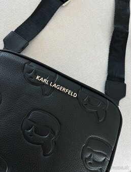 Malá crossbody kabelka Karl Lagerfeld čierna - 4
