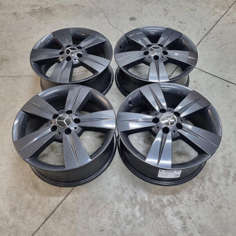 Hliníkové Mercedes disky 5x112 R17 7J ET56 - 4
