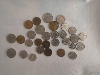 Staršie mince mix - 4