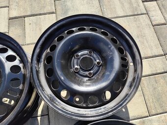 5x105 r16 plechové disky Opel Chevrolet 6,5Jx16ET39 - 4