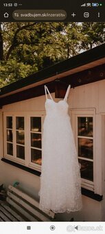 Svadobné šaty XS / 34-36 - 4