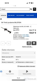 Predné tlmiče mercedes cls x 218 - 4