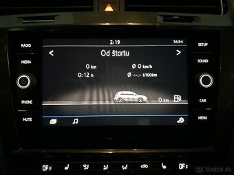 Rádio MIB 2 celosklo vw golf 7 facelift - 4