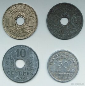 mince z cias 2 . svetovej vojny - Francuzsko - 4