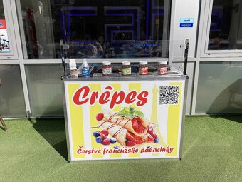 Palacinkovače Krampouz + Predajný reklamný pult - 4