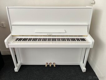 Bílý ,koncertní Petrof model 126.Záruka 2 roky - 4