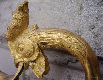 Starožitná karafa džbán bronz Empire Rusko okolo roku 1820 - 4
