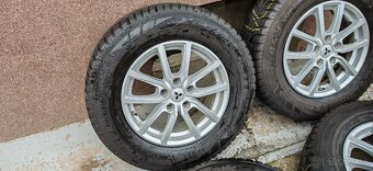ALU Mitsubishi 5x114,3 a zimné Falken Eurowinter 215/70 R16 - 4