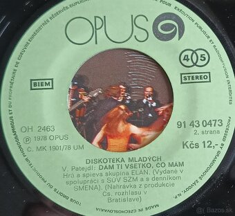 MALA LP PLATNA PRVA ELANOVKA - IBA OSOBNÝ ODBER - 4