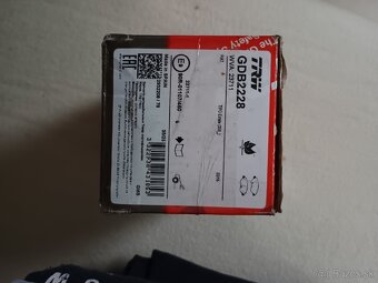 Platničky na predné kotúče Tipo - 4