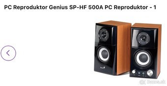 Reproduktory Genius SP-HF 500A PC - 4
