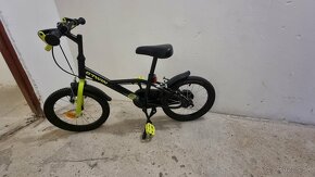 Detský bicykel Btwin Dark Hero 500 pre deti od 4-6 rokov - 4