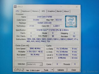 Komplet funkčné PC, HP EliteDesk 800 G2, Intel Core i7 6700 - 4