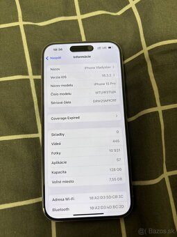 iPhone 15 Pro 128gb Biely - 4