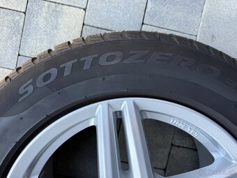 Hliníkové disky AUDI A6 + zimné pneu 225/60 R17 - 4