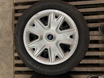 5x108 R17 7,5J ET55 + 235/55 R17 zimné GoodYear - 4