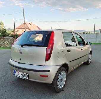 Fiat Punto 1.2 (44kw) benzin najazdené len 95.000 KM. - 4