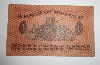 Predám 1 Kčs- 1919 - 4