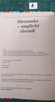 Slovníky, jazykové knihy na predaj - 4