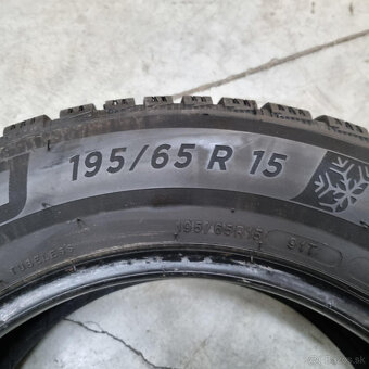 Zimné pneumatiky 195/65 R15 MICHELIN DOT3519 - 4