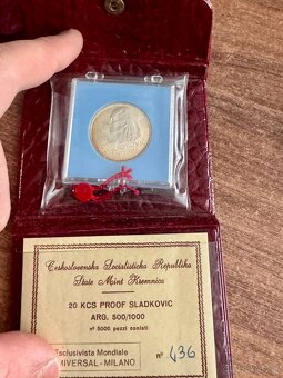 6 x Ag ARTIA vzácne etue + certifikát - 4